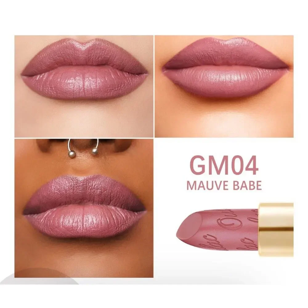 Oulac Metallic Lipstick For Women, Mauve Babe Lipcolor With Moisturizing.0.15oz